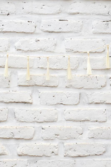 White Tassel Garland